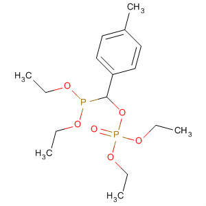 Phosphoric acid, (diethoxyphosphinyl)(4-methylphenyl)methyl diethylester
