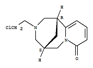 1,5-Methano-8H-pyrido[1,2-a][1,5]diazocin-8-one,3-(2-chloroethyl)-1,2,3,4,5,6-hexahydro-, (1R)-