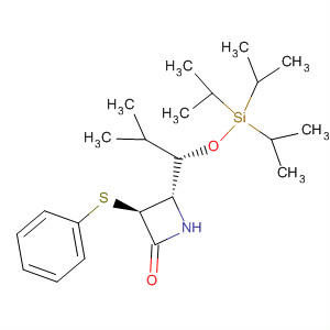 2-Azetidinone,4-[(1S)-2-methyl-1-[[tris(1-methylethyl)silyl]oxy]propyl]-3-(phenylthio)-,(3S,4S)-