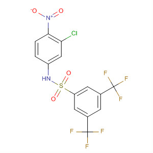 Benzenesulfonamide,N-(3-chloro-4-nitrophenyl)-3,5-bis(trifluoromethyl)-