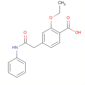 Benzoic acid, 2-ethoxy-4-[2-oxo-2-(phenylamino)ethyl]-