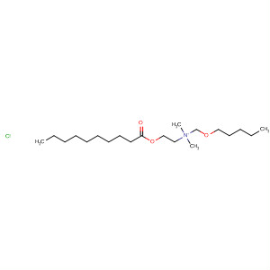Ethanaminium, N,N-dimethyl-2-[(1-oxodecyl)oxy]-N-[(pentyloxy)methyl]-,chloride