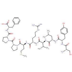 L-Phenylalanine,L-seryl-L-tyrosyl-L-leucyl-L-valyl-L-arginyl-L-methionyl-L-prolyl-L-prolyl-