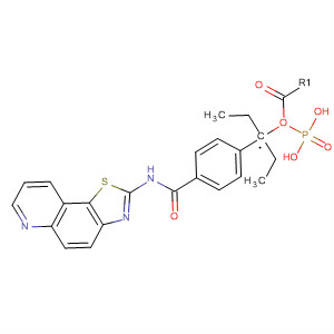 Phosphonic acid,[[4-[(thiazolo[5,4-f]quinolin-2-ylamino)carbonyl]phenyl]methyl]-, diethylester