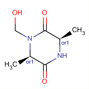 2,5-Piperazinedione, 1-(hydroxymethyl)-3,6-dimethyl-, (3R,6R)-rel-