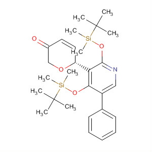 2H-Pyran-3(6H)-one,6-[2,4-bis[[(1,1-dimethylethyl)dimethylsilyl]oxy]-5-phenyl-3-pyridinyl]-,(6R)-