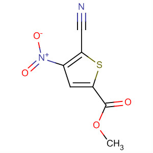 2-Thiophenecarboxylic acid, 5-cyano-4-nitro-, methyl ester