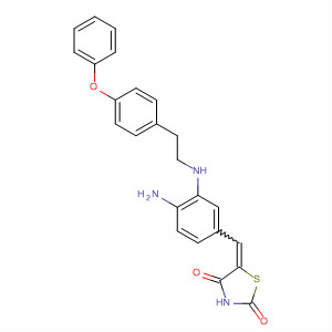 2,4-Thiazolidinedione,5-[[4-amino-3-[[2-(4-phenoxyphenyl)ethyl]amino]phenyl]methylene]-