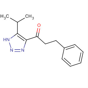 1-Propanone, 1-[5-(1-methylethyl)-1H-1,2,3-triazol-4-yl]-3-phenyl-
