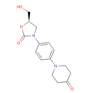 4-Piperidinone,1-[4-[(5R)-5-(hydroxymethyl)-2-oxo-3-oxazolidinyl]phenyl]-