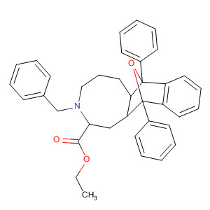 7,12-Epoxynaphth[2,3-d]azocine-2-carboxylic acid,1,2,3,4,5,6,6a,7,12,12a-decahydro-7,12-diphenyl-3-(phenylmethyl)-,ethyl ester