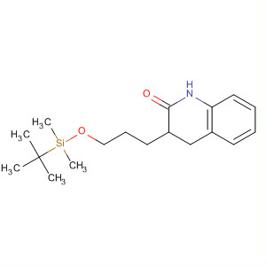 2(1H)-Quinolinone,3-[3-[[(1,1-dimethylethyl)dimethylsilyl]oxy]propyl]-3,4-dihydro-