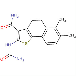 Naphtho[1,2-b]thiophene-3-carboxamide,2-[(aminocarbonyl)amino]-4,5-dihydro-6,7-dimethyl-