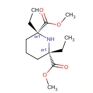 2,6-Piperidinedicarboxylic acid, 2,6-diethyl-, dimethyl ester,(2R,6S)-rel-