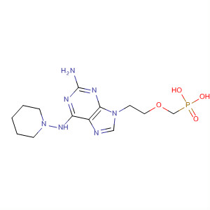 Phosphonic acid,[[2-[2-amino-6-(1-piperidinylamino)-9H-purin-9-yl]ethoxy]methyl]-