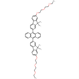 Anthracene,9,10-bis[7-[2-(2-ethoxyethoxy)ethoxy]-9,9-dimethyl-9H-fluoren-2-yl]-