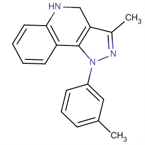 1H-Pyrazolo[4,3-c]quinoline, 4,5-dihydro-3-methyl-1-(3-methylphenyl)-