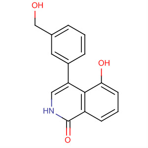 1(2H)-Isoquinolinone, 5-hydroxy-4-[3-(hydroxymethyl)phenyl]-