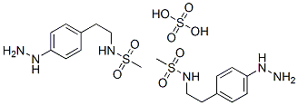 bis[N-[2-(4-hydrazinophenyl)ethyl]methanesulphonamide] sulphate