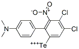 Dichloro[4-(dimethylamino)phenyl](3-nitrophenyl)tellurium(IV)