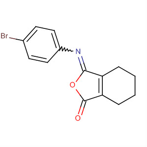 1(3H)-Isobenzofuranone, 3-[(4-bromophenyl)imino]-4,5,6,7-tetrahydro-