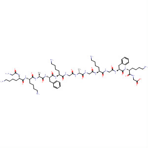 Glycine,glycyl-L-lysyl-L-lysyl-L-alanyl-L-phenylalanyl-L-lysylglycyl-L-alanylglycyl-L-lysylglycyl-L-phenylalanyl-L-lysyl-
