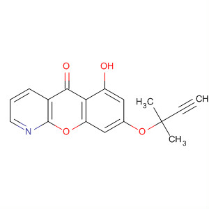 5H-[1]Benzopyrano[2,3-b]pyridin-5-one,8-[(1,1-dimethyl-2-propynyl)oxy]-6-hydroxy-