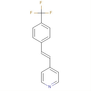 Pyridine, 4-[(1E)-2-[4-(trifluoromethyl)phenyl]ethenyl]-