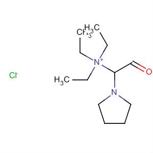 1-Pyrrolidineethanaminium, N,N,N-triethyl-b-oxo-, chloride