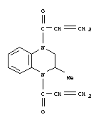 1,1'-(2-methyl-2,3-dihydroquinoxaline-1,4-diyl)bisprop-2-en-1-one