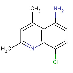 5-Quinolinamine, 8-chloro-2,4-dimethyl-