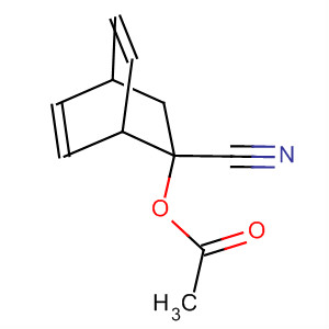 Bicyclo[2.2.2]octa-5,7-diene-2-carbonitrile, 2-(acetyloxy)-