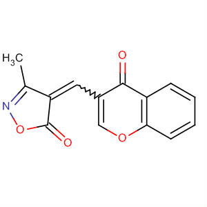 5(4H)-Isoxazolone,3-methyl-4-[(4-oxo-4H-1-benzopyran-3-yl)methylene]-
