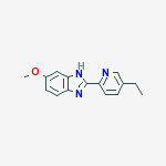 2-(5-ethylpyridin-2-yl)-6-methoxy-1H-benzimidazole