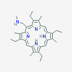 N-methyl-1-(2,7,12,17-tetraethyl-3,8,13,18-tetramethylporphyrin-5-yl)methanamine