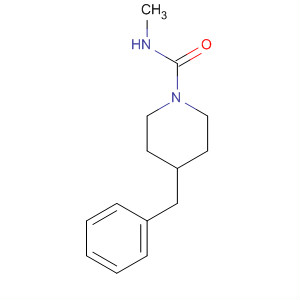 1-Piperidinecarboxamide, N-methyl-4-(phenylmethyl)-