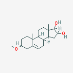 3-methoxy-10,13-dimethyl-2,3,4,7,8,9,11,12,14,15,16,17-dodecahydro-1h-cyclopenta[a]phenanthrene-16,17-diol