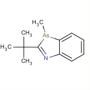 3H-1,3-Benzazarsole, 2-(1,1-dimethylethyl)-3-methyl-