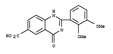 2-(2,3-dimethoxyphenyl)-4-oxo-1,4-dihydroquinazoline-6-carboxylic acid