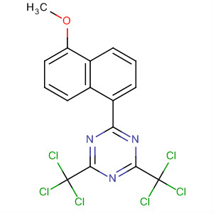 1,3,5-Triazine, 2-(5-methoxy-1-naphthalenyl)-4,6-bis(trichloromethyl)-