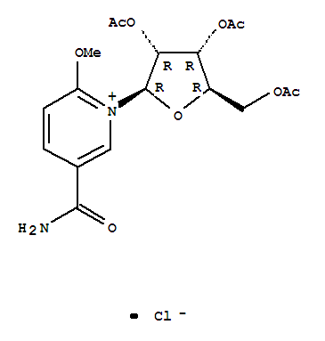 6-methoxy-1-(2,3,5-tri-O-acetylpentofuranosyl)-1,6-dihydropyridine-3-carboxamide