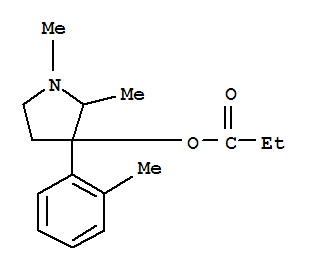 1,2-Dimethyl-3-(o-tolyl)pyrrolidin-3-ol propionate