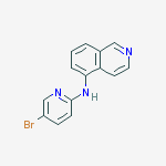 N-(5-bromopyridin-2-yl)isoquinolin-5-amine