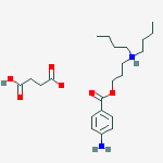 N-{3-[(4-aminobenzoyl)oxy]propyl}-N-butylbutan-1-aminium 3-carboxypropanoate