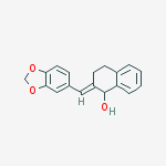 (2E)-2-(1,3-benzodioxol-5-ylmethylidene)-1,2,3,4-tetrahydronaphthalen-1-ol