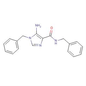 1H-Imidazole-4-carboxamide, 5-amino-N,1-bis(phenylmethyl)-