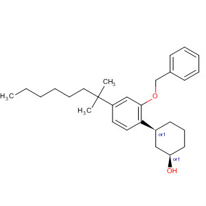 Cyclohexanol, 3-[4-(1,1-dimethylheptyl)-2-(phenylmethoxy)phenyl]-, cis-