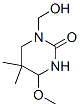 Tetrahydro-1-(hydroxymethyl)-4-methoxy-5,5-dimethyl-2(1H)-pyrimidinone