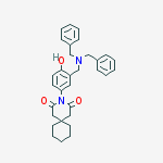 3-[3-[(dibenzylamino)methyl]-4-hydroxyphenyl]-3-azaspiro[5.5]undecane-2,4-dione