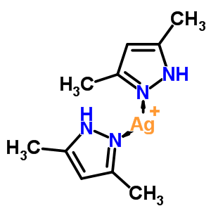 1H-pyrazole, 3,5-dimethyl-, silver(1+) salt (2:1)